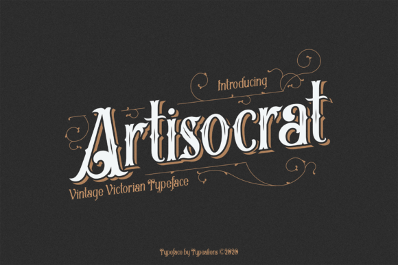 Artisocrat: A Vintage Display Font for Elegance and Creativity in Design Projects