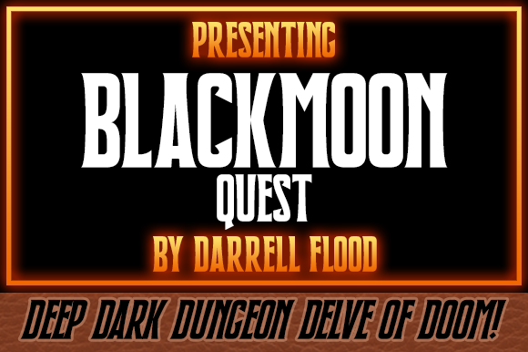 Blackmoon Quest: A Bold Display Font for Creative Expression