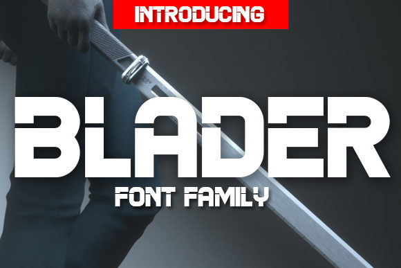 Blader: A Strategic Font for Impactful Visual Communication
