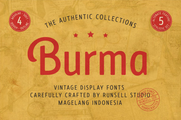 Burma Font: A Unique Typographic Choice