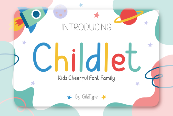 Childlet: A Simple and Colorful Font That Adds Personality to Your Projects