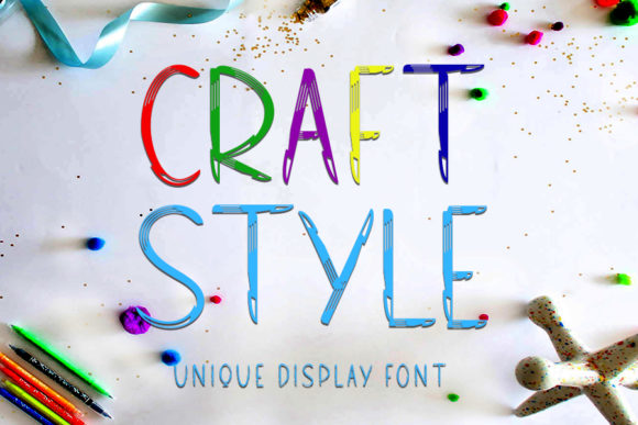 Craft Style: A Versatile Font That Elevates Your Creative Projects