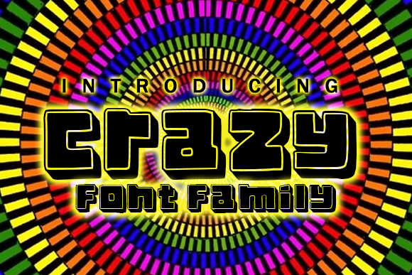 Crazy: A Font That Defies Convention and Captures Attention