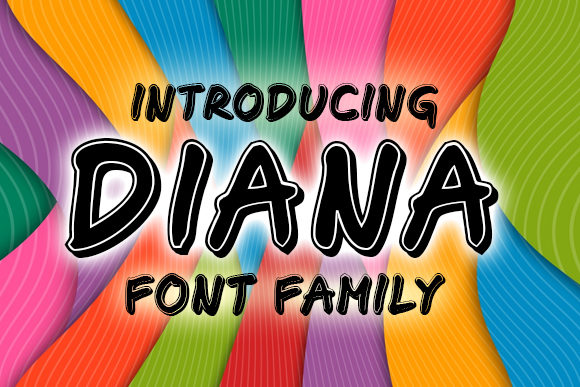 Diana Display Font