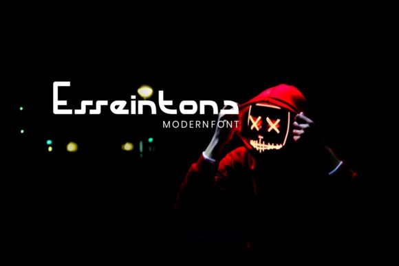 Esseintona: A Bold and Neat Display Font for Creative Expression