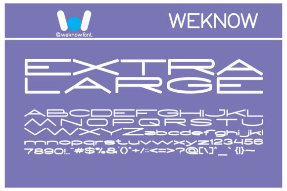 Extra Large: A Bold Display Font for Impactful Design