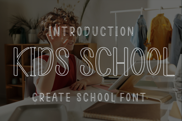 Kids School: A Font That Brings Creativity and Clarity to Design