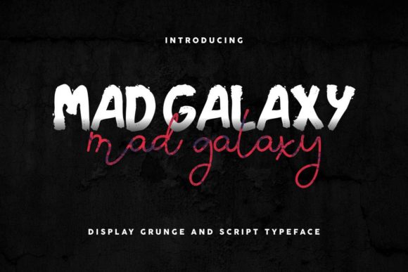 Mad Galaxy: A Unique Font for Creative Designers