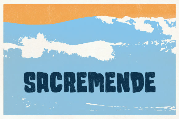 Sacremende: A Bold Display Font That Elevates Creativity