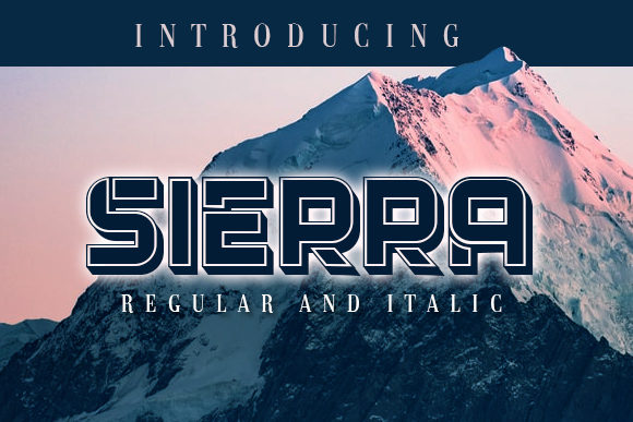 Sierra Font: A Bold and Authentic Display Choice
