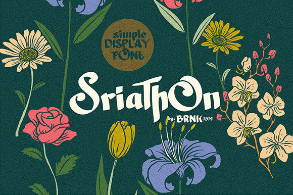 Sriathon Font for Creative Projects