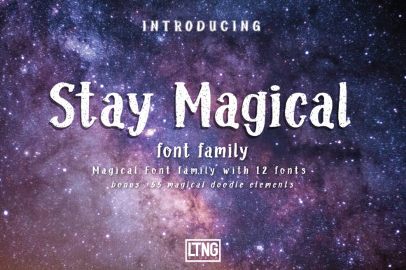 Stay Magical: A Font That Elevates Creativity and Design