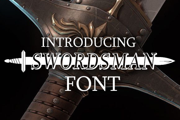 Swordsman Font Adds Medieval Flair to Modern Designs