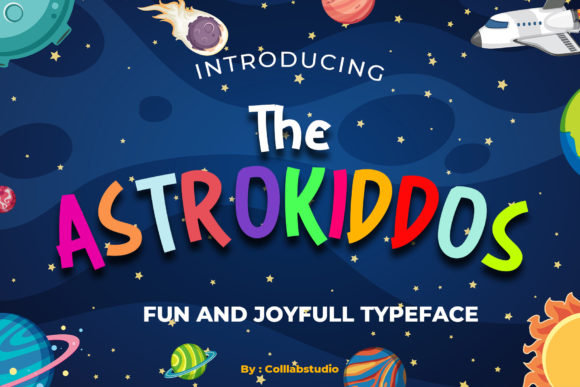 The Astrokiddos: A Font That Captures the Imagination in Modern Design