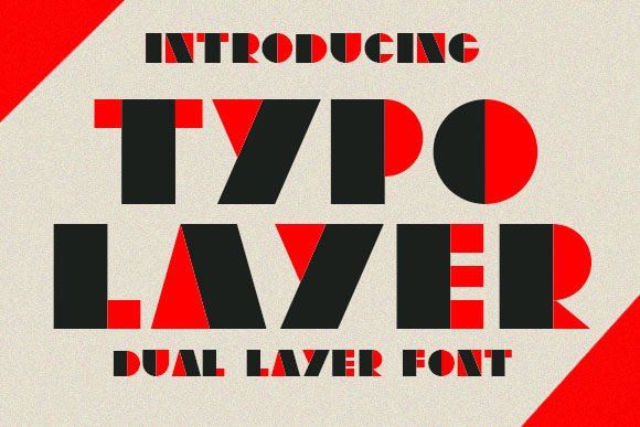 Typo Layer: A Dual-Layer Font for Creative Expression